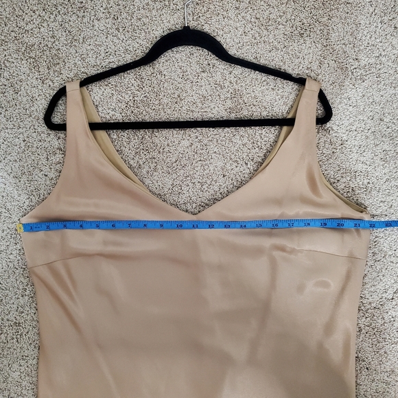 Kim Collection Golf Metallic Silky Midi Slip Dress - Picture 8 of 8